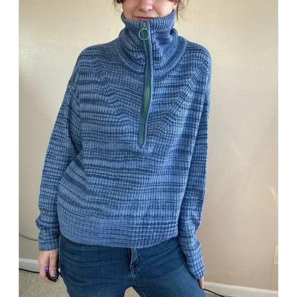 Aerie Quarter Zip Sweater